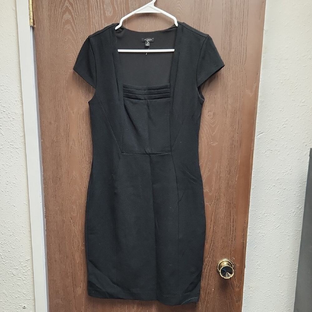 Anne Klein Classic Black Midi Dress